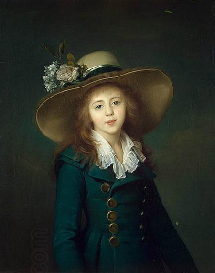 Jean-Louis Voille Portrait of Elisaveta Alexandrovna Demidov, nee Stroganov (1779-1818), here as Baronesse Stroganova China oil painting art